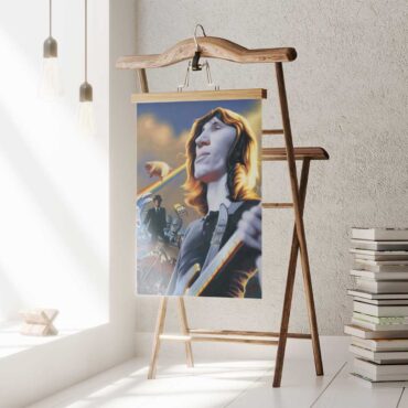 Pink Floyd Poster - Roger Waters Album Cover Painting
