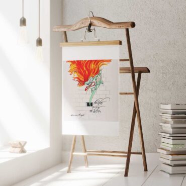 Pink Floyd The Wife Poster