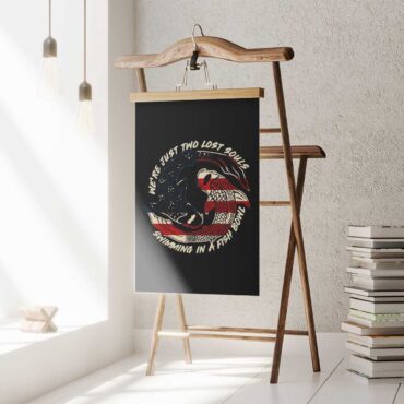 Pink Floyd Poster - Were just two lost souls