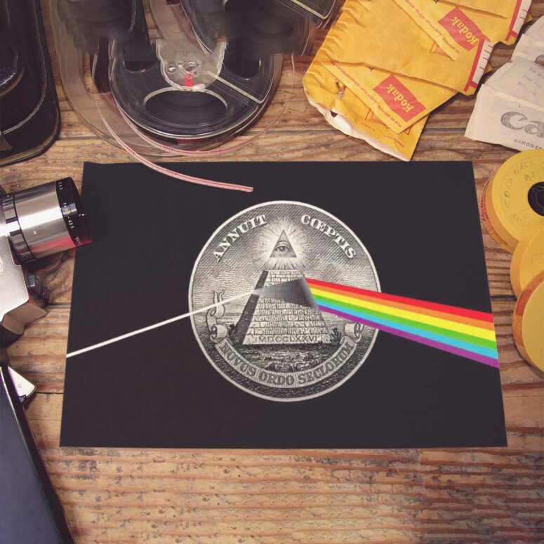 Pink Floyd Poster - God We Trust With