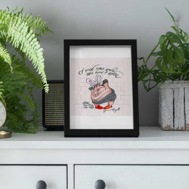 Pink Floyd Poster - Of course Mamas gonna help build a wall
