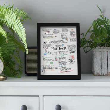 Pink Floyd Poster - Lyrics Poster