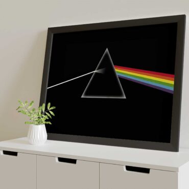 Pink Floyd Poster - Dark Side Of The Moon Original Art