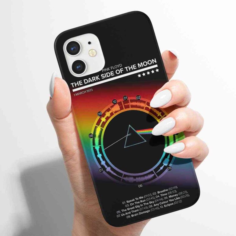 Pink Floyd Phone Case - The Dark Side Of The Moon 1973 Waveform