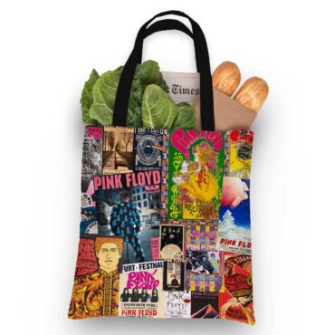 Pink Floyd Tote Bag - Vintage Rock Concert Posters