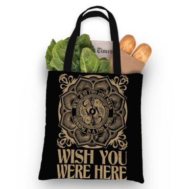 Pink Floyd Tote Bag - Wish You Were Here Were just two lost souls