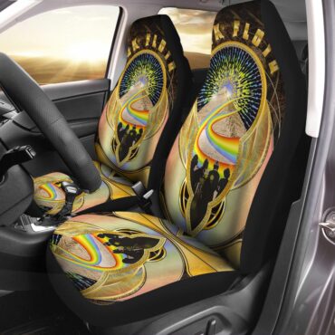 Pink Floyd Wish You Were Here DSOTM Car Seat Cover
