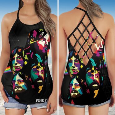 All you touch and all you see pink floyd lyrics Criss Cross Tank Top