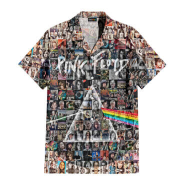 The Dark Side Of The Moon In The Wall Art Hawaiian Pink Floyd Shirt