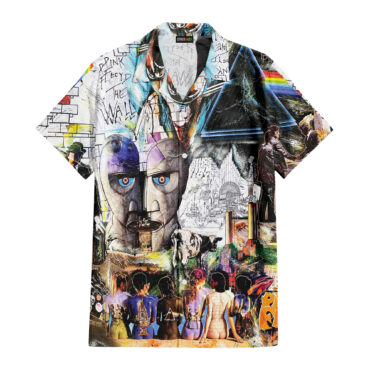 Pink Floyd Psychedelic Rock Album Cover Hawaiian Shirt
