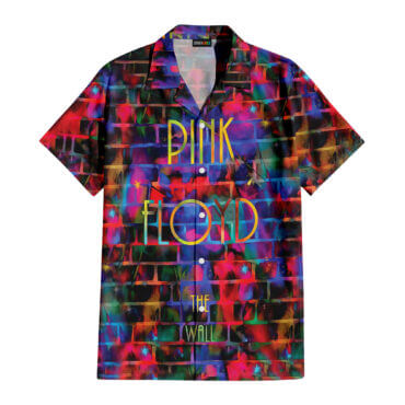 The Dark Side Of The Moon In The Wall Art Hawaiian Pink Floyd Shirt