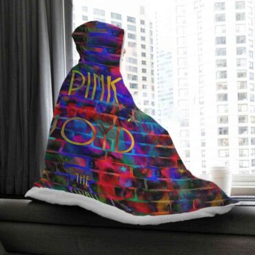 Pink Floyd The Wall Water Painting Hooded Blanket