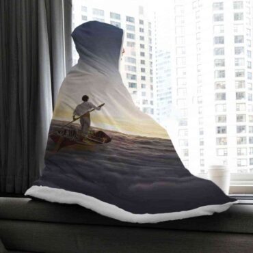 The Endless River Pink Floyd Hooded Blanket