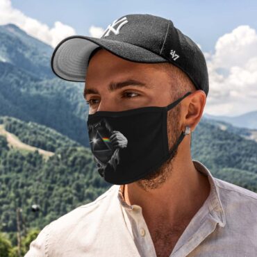 Pink floyd is my super power Adjustable Mask