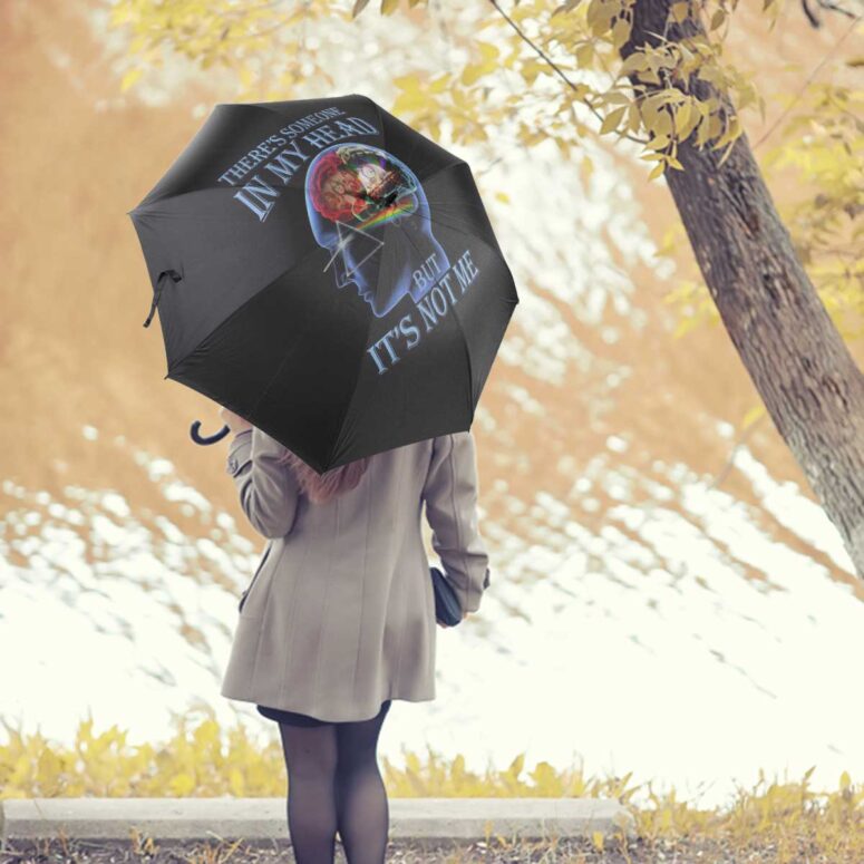 Pink Floyd Umbrella - There's Someone in My Head But It's Not Me