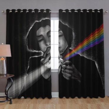 Pink Floyd Window Curtains - Any colour you like