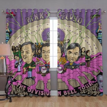 Pink Floyd Window Curtains - The Divison Bell October 94