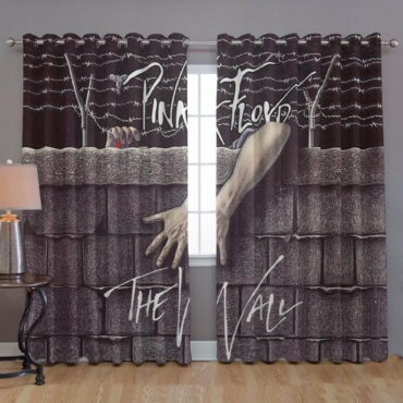 Pink Floyd Window Curtains - Escape from The Wall