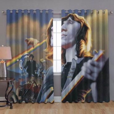 Pink Floyd Window Curtains - Roger Waters Album Cover Painting