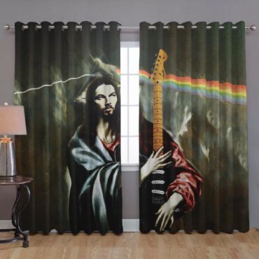 Pink Floyd Window Curtains - The Prophecy Of Prog David Gilmour Jesus