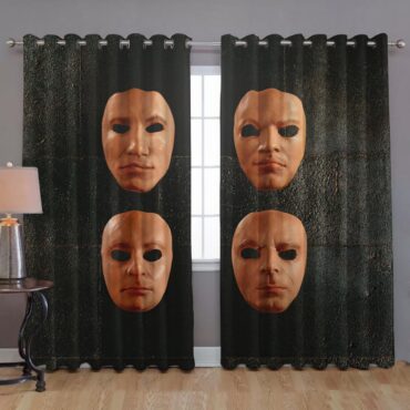 Pink Floyd Window Curtains - The Wall Live Masks Album Cover 2000