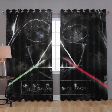Pink Floyd Window Curtains - The dark side of the force