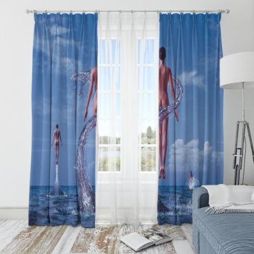 Pink Floyd Window Curtains - Shine On 2
