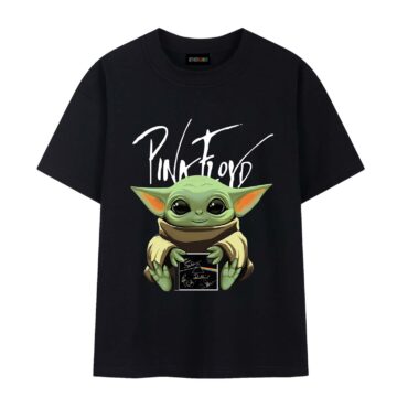 Baby Yoda Hugs Pink Floyd Album Star Wars Shirt