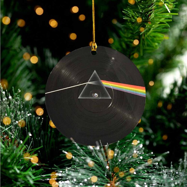 Dark Side Of The Moon - Pink Floyd Ceramic Ornament