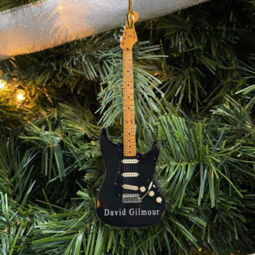 The Black Strat Guitar - Custom Pink Floyd Ornament