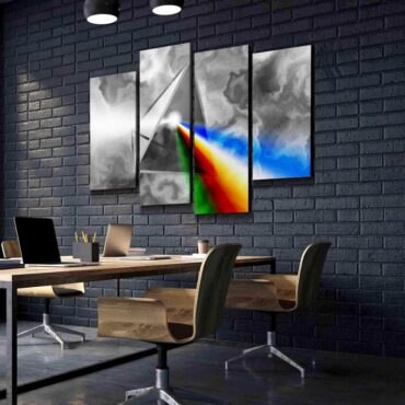 Prismatica Pink Floyd Poster Pink Floyd Canvas