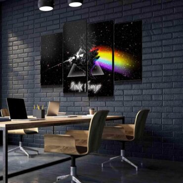 Raven Pink Floyd Tribute Poster Canvas