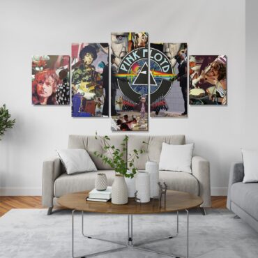 Pink Floyd Icons FAN Art Poster Canvas