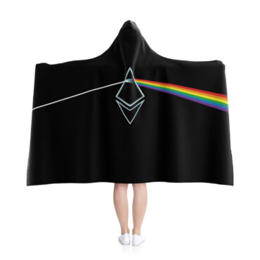 Dark Side Of The Moon Ethereum Prism Pink Floyd Pink Floyd Hooded Blanket