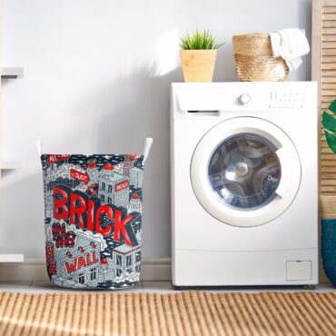 Just Brick In The Wall Pink Floyd Laundry Basket