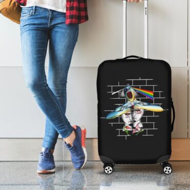 Division Bell Meets The Dark Side Of The Wall Pink Floyd Luggage Cover