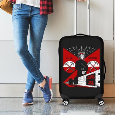 Follow The Worms The Wall Pink Floyd Luggage Cover