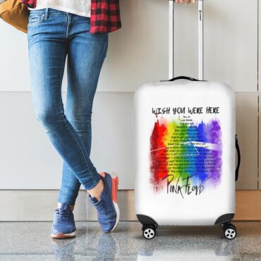 Wish You were here lyric Art Pink Floyd Luggage Cover