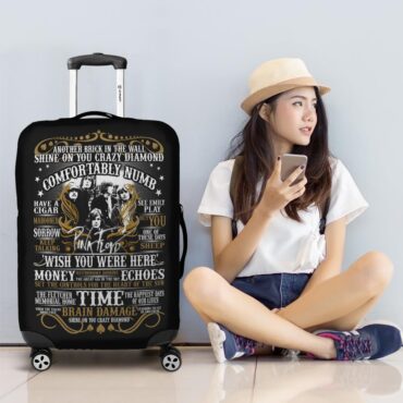 All Time Together All Song Music Pink Floyd Luggage Cover