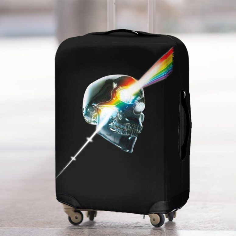 Skull DSOTM Art Pink Floyd Luggage Cover