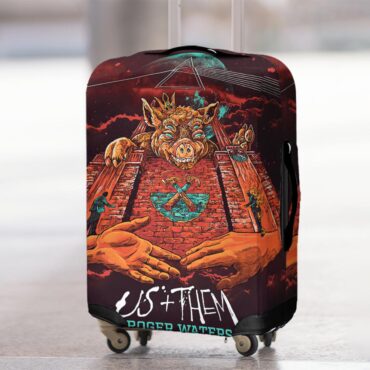 US x Them American Tour Pink Floyd Luggage Cover