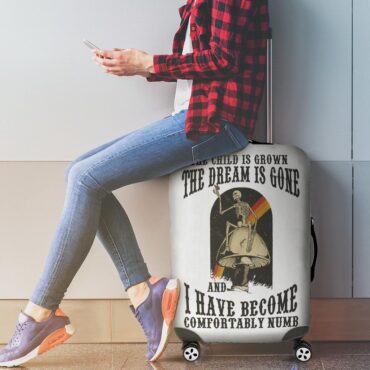 Comfortably Numb Pink Floyd Luggage Cover