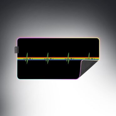 Pink Floyd HeartBeat Magic RGB Luminous Mouse Pad Led
