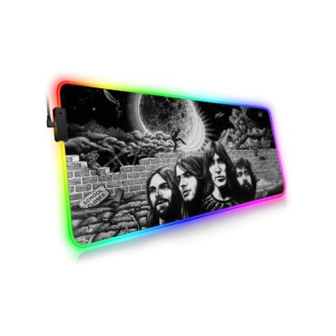 Pink Floyd Psychedelism Magic RGB Luminous Mouse Pad Led