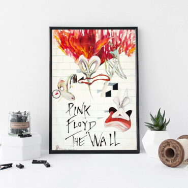 The Wall 1980 Columbia Records Pink Floyd Canvas