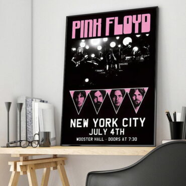New York City July 4th Wooster Hall Pink Floyd Canvas