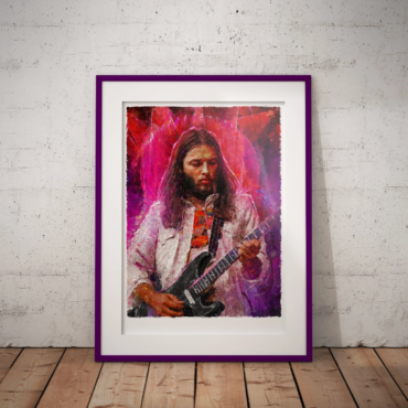 Pink Floyd Poster - David Gilmour Pink Floyd Features