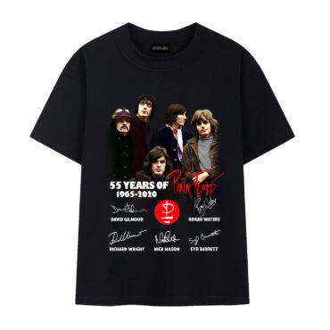55 Years Of Pink Floyd 1965-2020 Signatures Custom Year Shirt