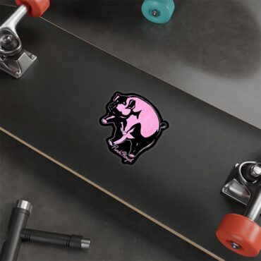 Pink Floyd Animals Black Stroke Kiss Cut Stickers