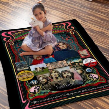 Pink Floyd FAN Tribute Velveteen Plush Blanket